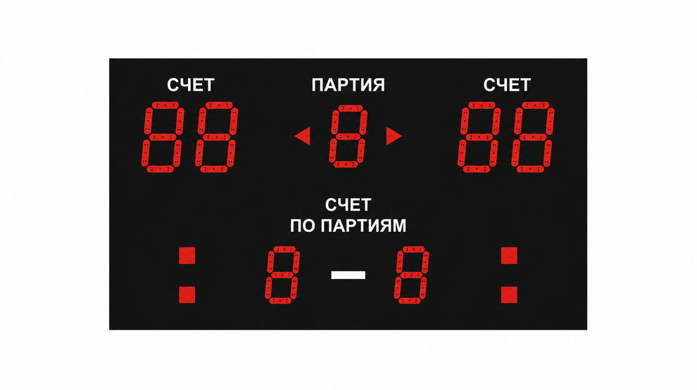 Светодиодное табло для футбола 170х110_4х30_5х21_S16х160