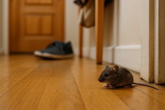 Мышь в коридоре