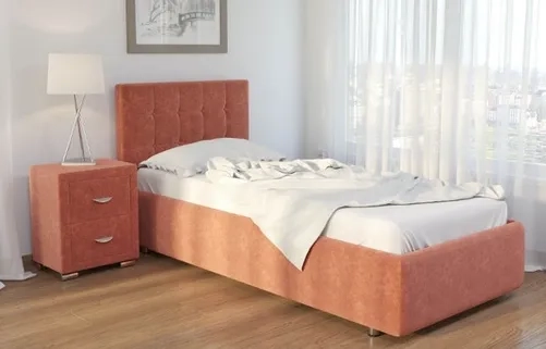 Купить односпальную кровать на заказ Милан 40