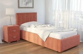 Купить односпальную кровать на заказ Милан 40