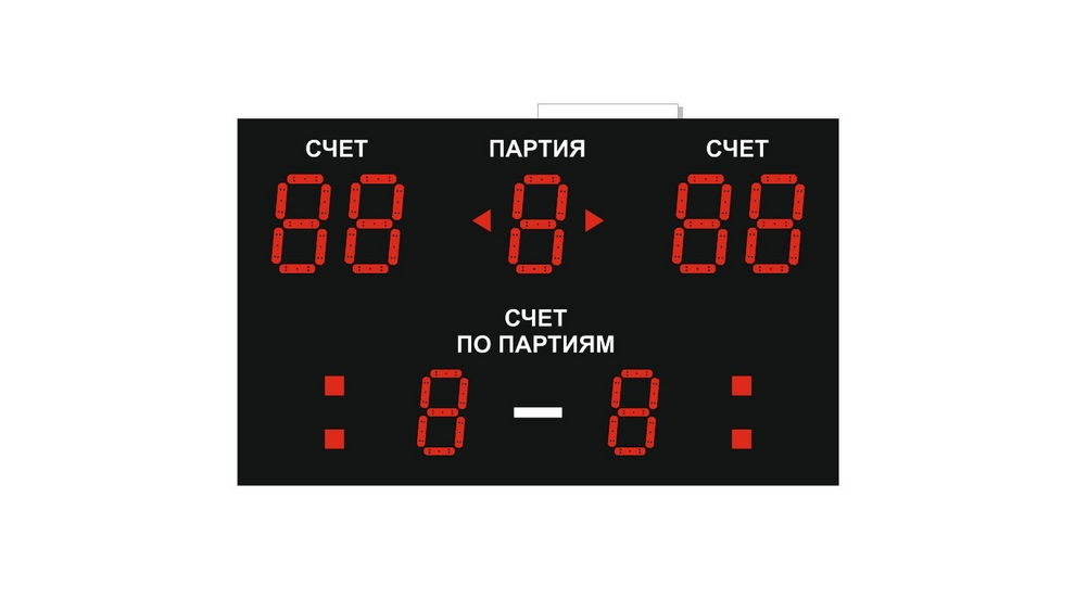 Светодиодное табло для футбола 170х110_4х30_5х21_S16х160