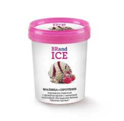 Мороженое сливочное Baskin Robbins Пинта Малина+протеин, ведёрко 300 гр. ООО Гермиона