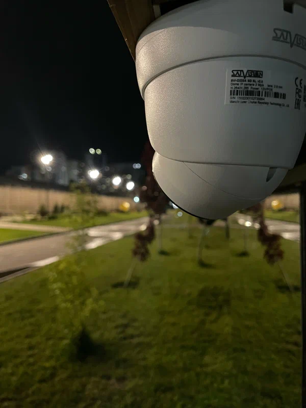 Установка видеонаблюдения в парке покорителей космоса им. Юрия Гагарина