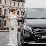 Mercedes V-class на свадьбе