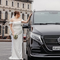 Mercedes V-class на свадьбе