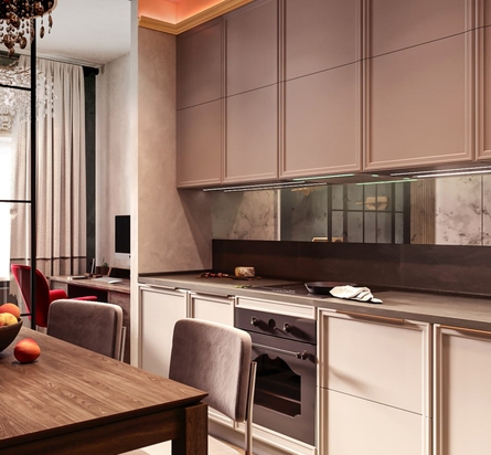 квартира в стиле современный индустриальный