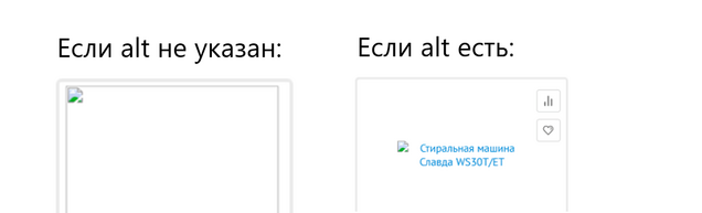 Пример работы тега alt