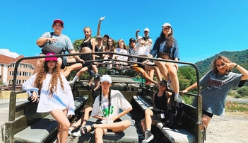 Детский лагерь Spa&Camp экскурсия на 33 водопада Сочи