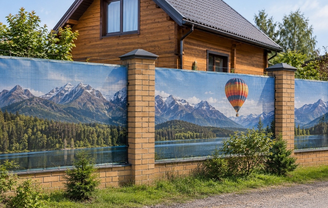 Модульная фотосетка (горы)