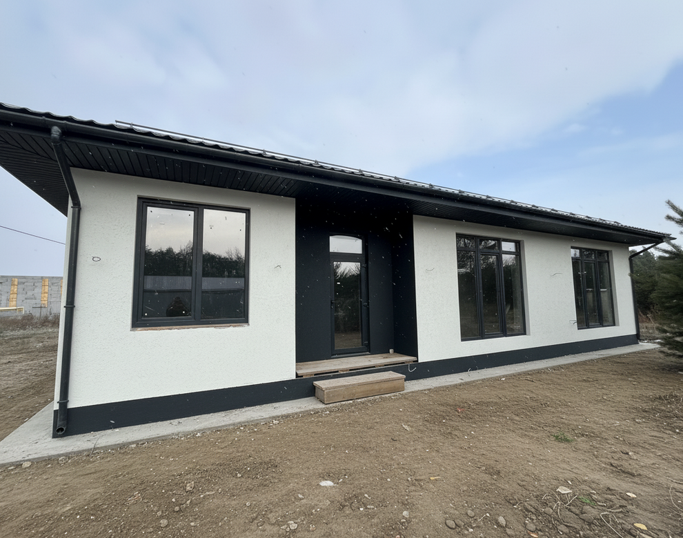 Готовый дом из газобетона