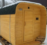 Миниатюрная баня Квадро 2 м