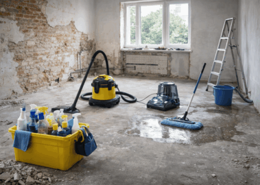 Генеральная уборка после ремонта
