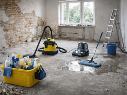 Генеральная уборка после ремонта