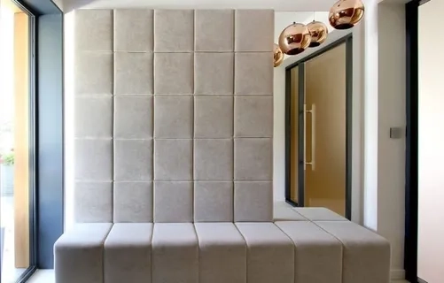 Купить мягкие стеновые панели в прихожую на заказ - МСП 46