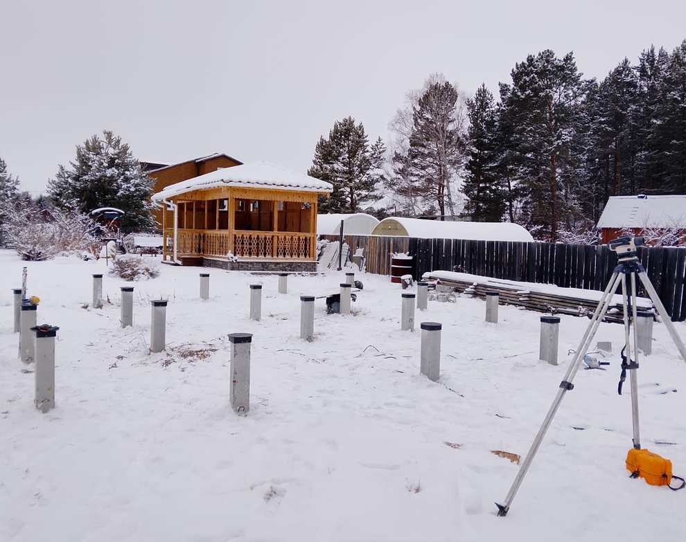 Готовый дом из газобетона