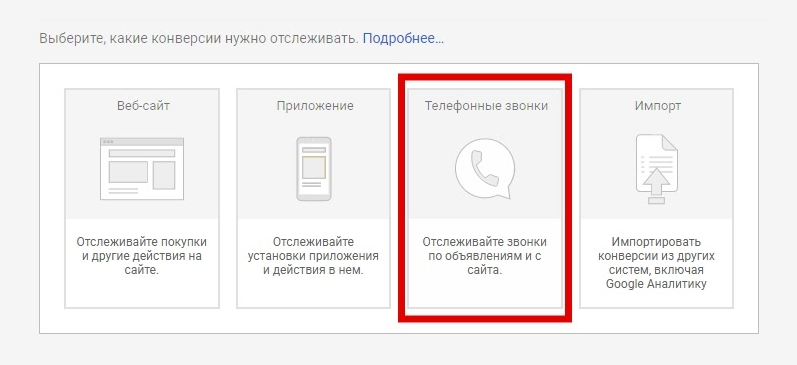 Коллтрекинг Google Ads
