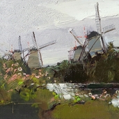 Вероника Лобарева - выставка "Современный русский импрессионизм"