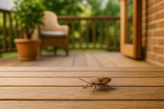 Клоп на веранде