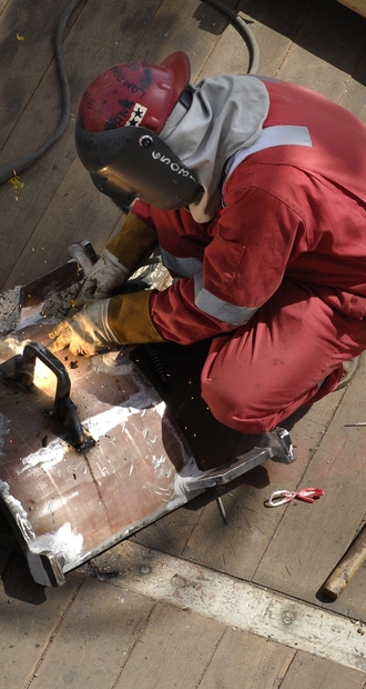 Пламя сварки