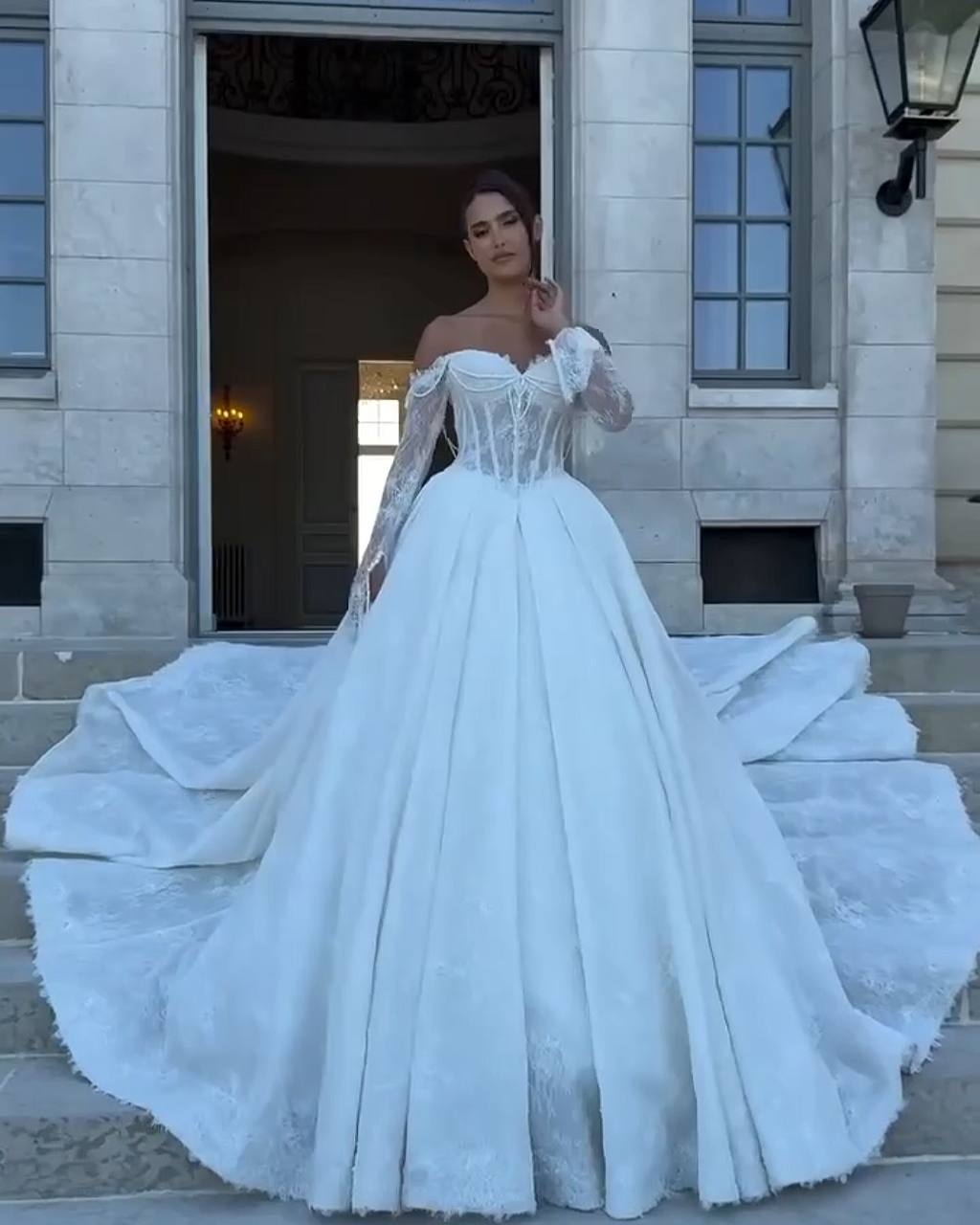 пышные свадебные платья