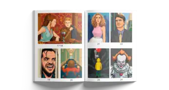 Заказать раскраску по номерам. Игра престолов. Сияние. Секс в большом городе. Оно.