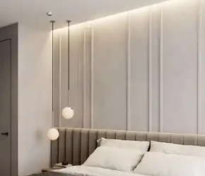 Мягкие стеновые панели разной ширины