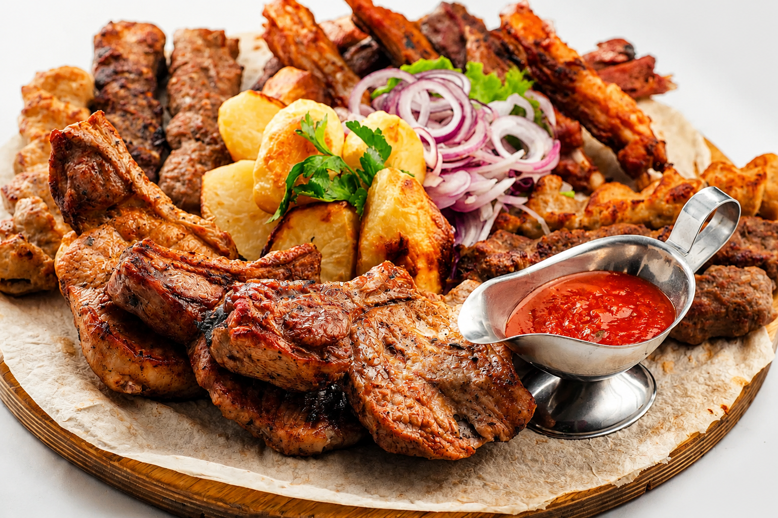 Блюда ресторана Ракушка