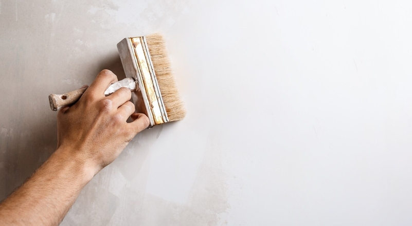 нанесение грунтовки