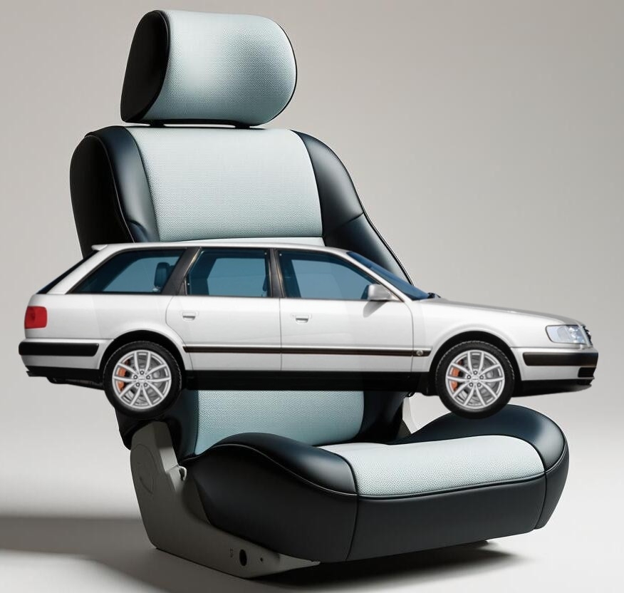 Авточехлы на сиденья Audi 100 C4 Avant, фото