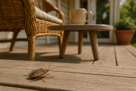 Клоп на веранде