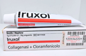 Лечение отморожений мазью Ируксол (мягкое ферментное очищение)