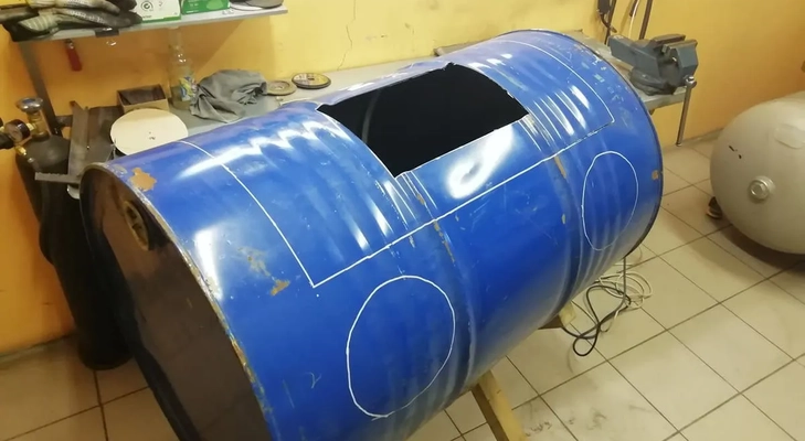 Самодельная мойка для деталей двигателя