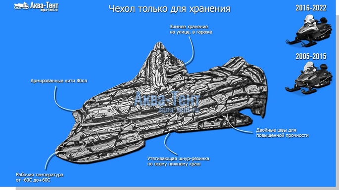 Чехол для снегохода Yamaha