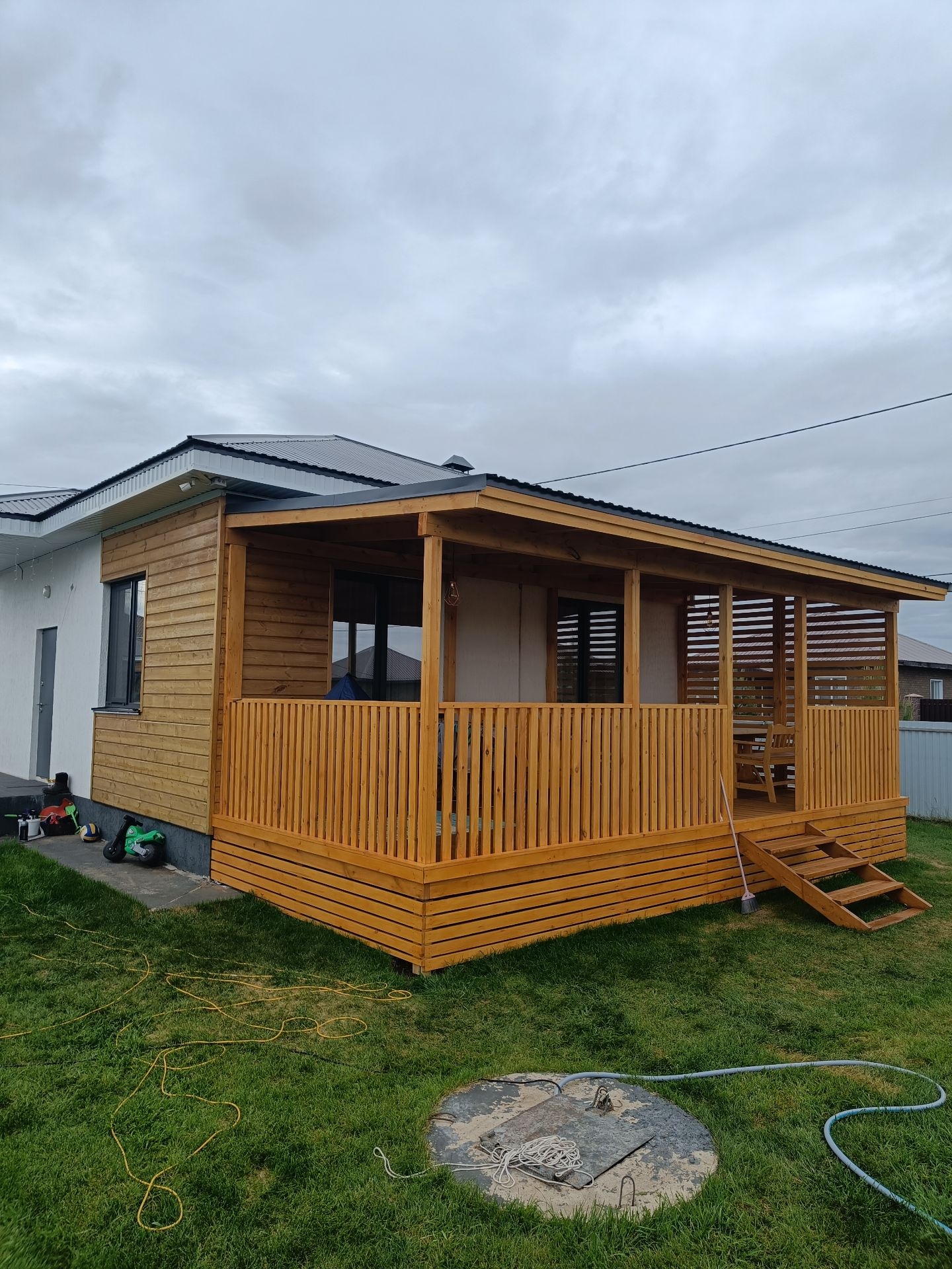 Строительство деревянных террас под ключ в Уфе и Уфимском районе