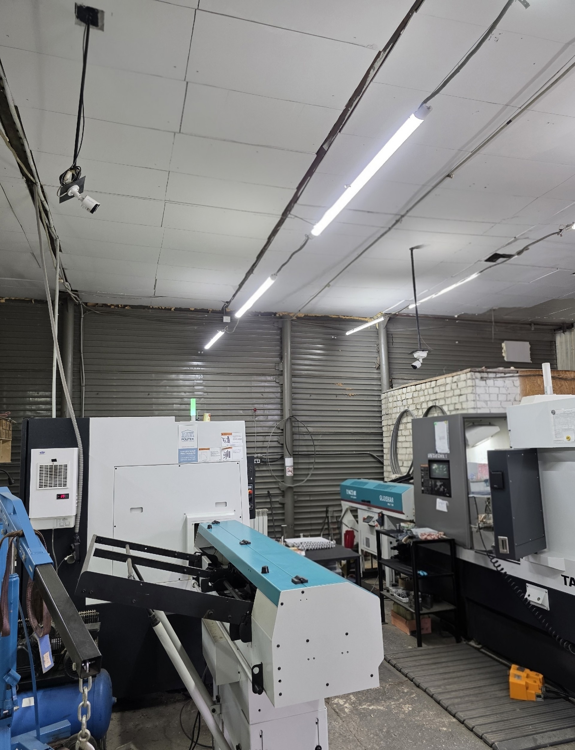 Установка видеоконтроля на предприятиях для безопасности 