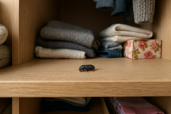 Жук в шкафу