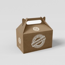 Производство из микрогофры с логотипом 