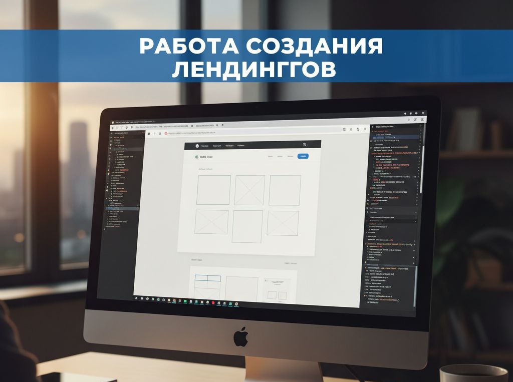 работа создание лендингов
