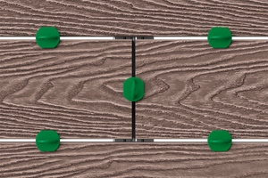 Спенсеры для укладки террасной доски