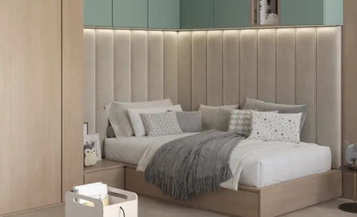 Мягкие стеновые панели в детскую на заказ по индивидуальным размерам