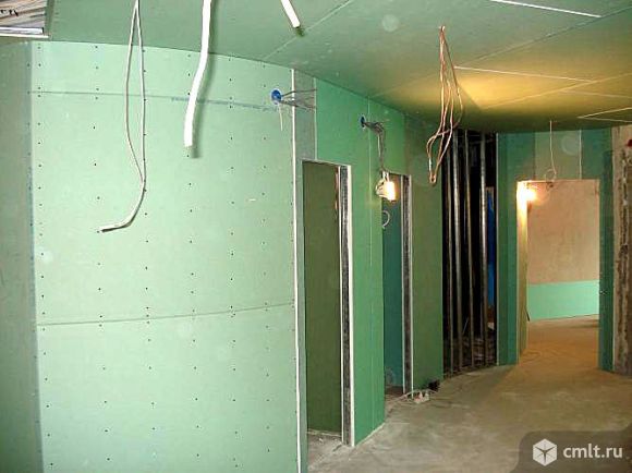 монтаж перегородок из гипсокартона