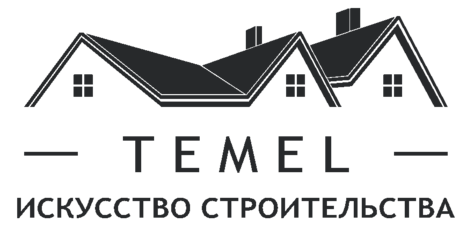 Логотип cтроительной компании Temel