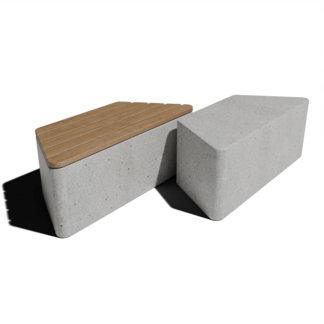 Лавочки Коллекция TRAP из архитектурного бетона