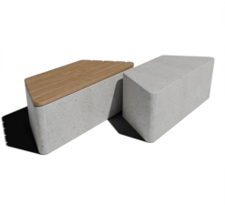 Лавочки Коллекция TRAP из архитектурного бетона