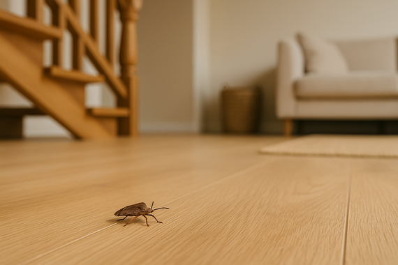 Клоп в частном доме на полу