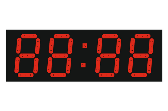 Светодиодное табло для хоккея 135х85_15х4_10х25S128х16