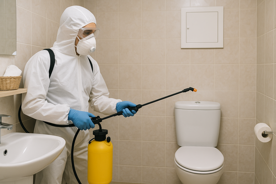 Дезинфекция туалета