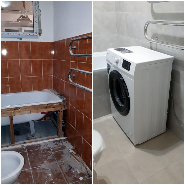 Ремонт совмещенного туалета