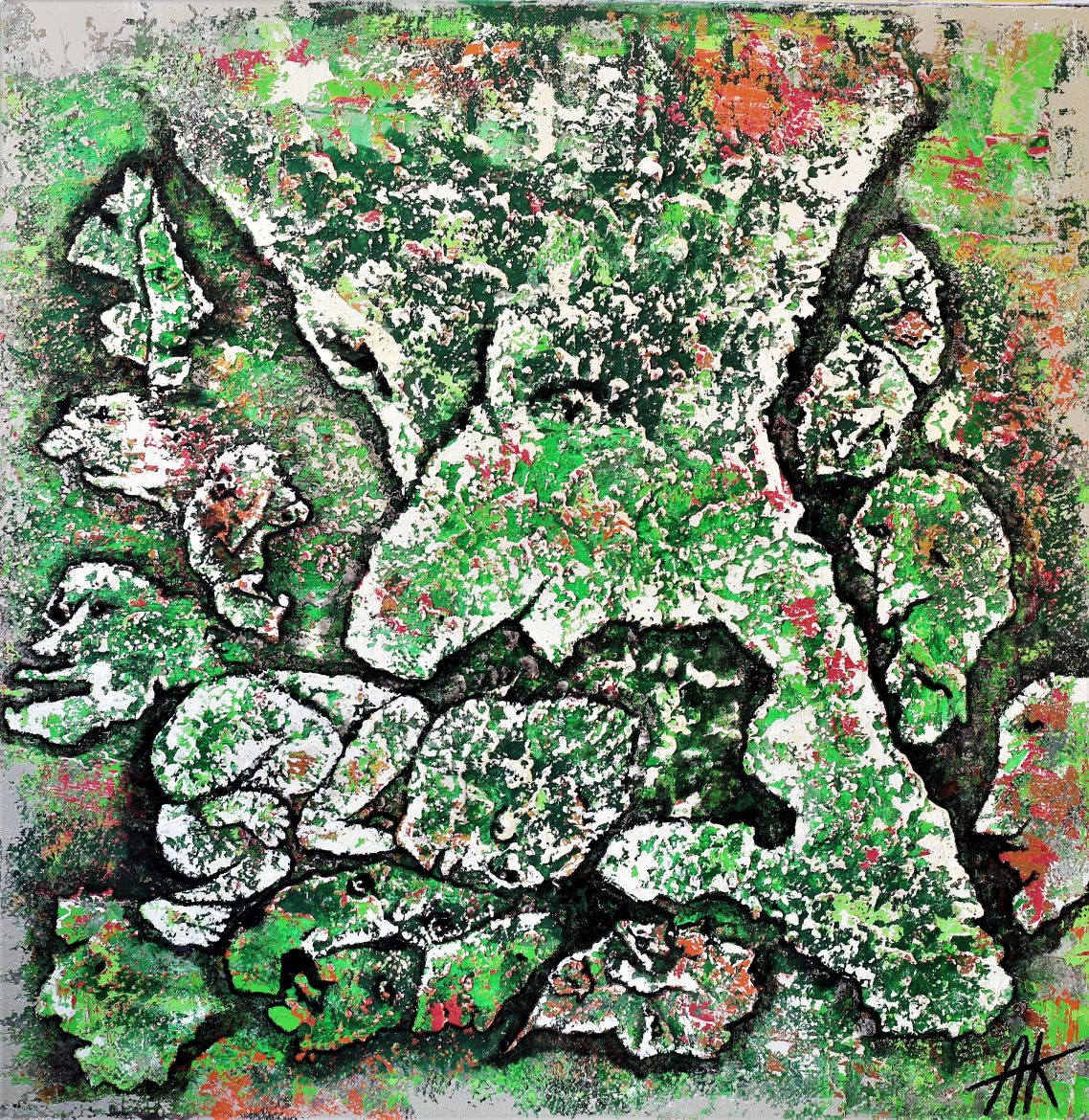 An artwork about the power of words and thoughts – Nelya Akimova
