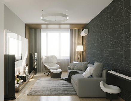 интерьер гостиной